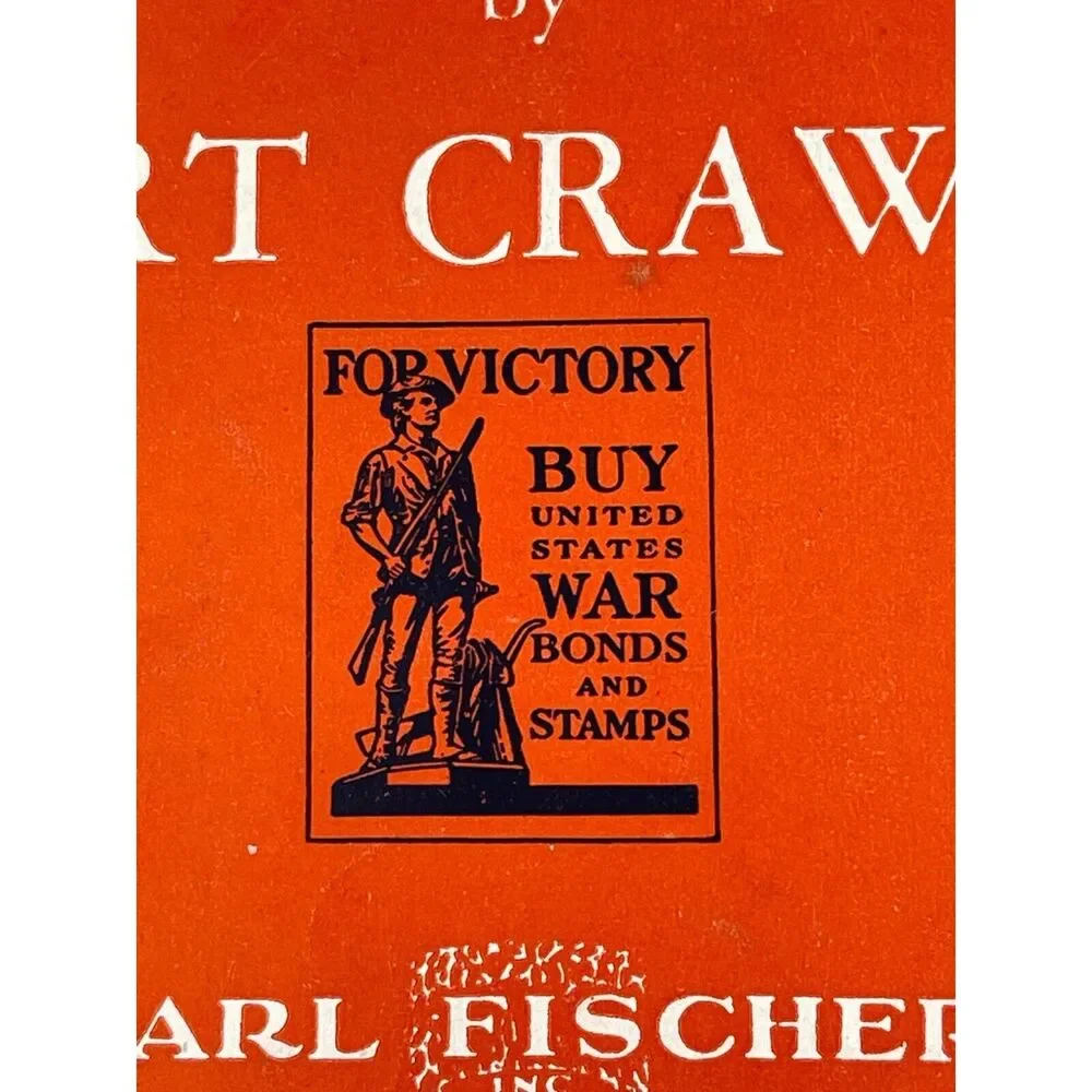 1939 Vintage The Army Air Corps Sheet Music Robert Crawford‎